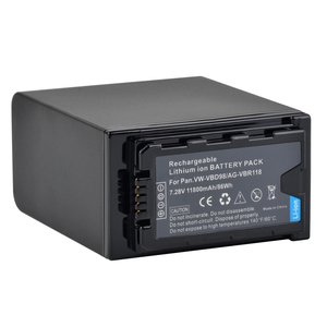 Batterie de caméscope au lithium-ion VW-VBD98 7.2V avec 4 indicateurs de puissance LED Accessoires de caméra de sport - Product Image 2