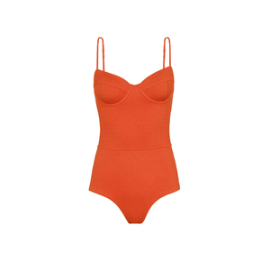 Maillot de bain une pièce uni de haute qualité pour femme, personnalisable avec logo d'usine, nouvelle collection, vente en gros - Product Image 1