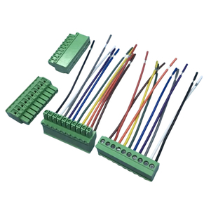 직접 공급 5.08mm 2홀 터미널 와이어 하네스 내부 전원 연결 케이블 산업 제어용 순수 구리 도체 - Product Image 2