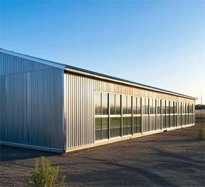 Structures en acier minimalistes industrielles et commerciales pour les bâtiments de bureaux, les hôpitaux et les écoles - Prix de gros bas - Garantie de 5 ans - Product Image 1