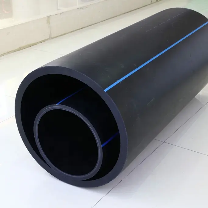 Trung Quốc thủy lợi Ống PN16 áp lực 0.6 bar thủy lợi Poly HDPE pe100 ống kích thước 32mm 16mm 63mm 90mm 110mm HDPE ống thoát nước