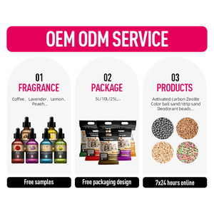 Free Samples Low Dust Bentonite <b>Litter</b> 99 Percent Dust Free Clumping Clay <b>Litter</b> Clean Paws OEM Manufacturer - Product Image 4