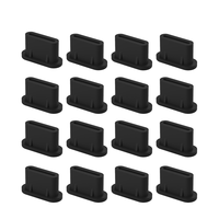 Bouchon anti-poussière USB-C en silicone pour port de charge de type C, protection anti-poussière et étanche pour téléphone portable, capuchon pour Samsung