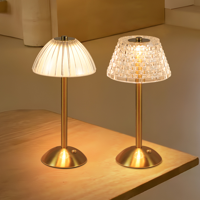 Modern Rechargeable LED Table Lamp - Portable Touch Night Light for Living Room & Luxury Hotel Decor, Cordless Battery-Powered