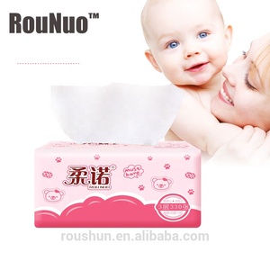 Rounuo de pulpa de madera 100% de bolsillo 2-3 capas de <span class=keywords><strong>tejido</strong></span> Facial <span class=keywords><strong>para</strong></span> el cuidado del bebé - Product Image 3
