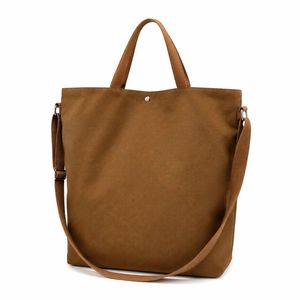 Cotton Canvas Shopping Tote <b>Bag</b> Reusable <b>Foldable</b> with Pocket Fashion Handbag Pouch <b>Bag</b> - Product Image 1