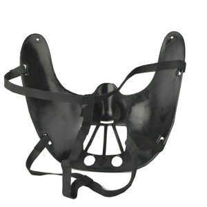 Voile à thème Le Silence des Agneaux <span class=keywords><strong>Hannibal</strong></span> Demi-masque de film noir, vert et marron - Product Image 1