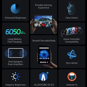 แท็บเล็ต ALLDOCUBE <span class=keywords><strong>IPlay</strong></span> 60 Mini Pro 4G LTE รุ่น 8GB+128GB หน้าจอ <span class=keywords><strong>8</strong></span>.4 นิ้ว ระบบปฏิบัติการ Android 14 ชิปประมวลผล MTK Helio G99 Octa Core - Product Image 4