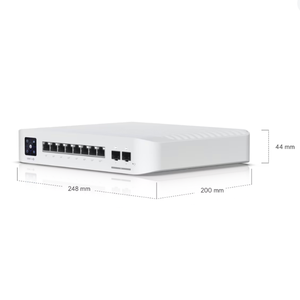 สวิตช์จัดการ Pro 8 PoE รับประกัน 1 ปี 48+ พอร์ต USW-Pro-8-PoE (120W) - Product Image 4