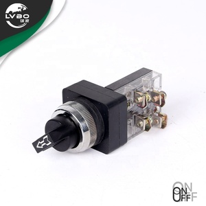 Bouton poussoir industriel LVBO 22 mm, interrupteur d'arrêt d'urgence momentané ou à rétention, illuminateur, forme champignon, contact argenté - Product Image 4