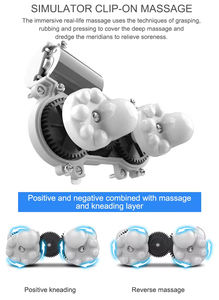 Masajeador Eléctrico de Cuello en Forma de U, Almohada Multifuncional Portátil para Masaje Cervical y de Hombros, Ideal para Viajes, Hogar y Auto - Product Image 6