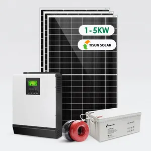 Complete Set 5000W Solar Generator Panel System 5000W Power System Home Off-Grid 1Kw 2Kw