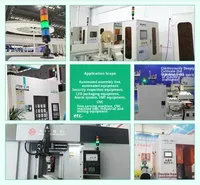 Lampu Menara Alarm Audio-Visual Multi-layer ONN LED Tiga Warna IP65 Tahan Lama 50000 Jam, Bersertifikasi FCC CE ROHS