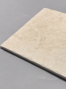 Piastrella da Parete Piccola in Ceramica Porcellanata Fatta a Mano 200x200mm, Finitura Opaca Beige, Foshan - Product Image 4