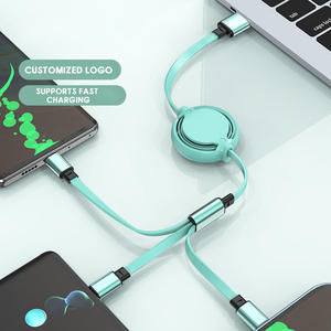 Ý Tưởng Quà Tặng Biểu Tượng Tùy Chỉnh Điện Thoại Di Động Cáp Dữ Liệu 3 Trong 1 <span class=keywords><strong>Micro</strong></span> Đa Cáp <span class=keywords><strong>USB</strong></span> Type-C Tùy Chỉnh Điện Thoại Sạc Cáp Điện Với Logo - Product Image 6