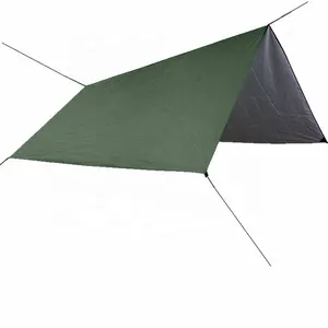 JWF-090 Hot Selling camping Garden tarp foldable Sun shelter Hammock rain fly tent tarp