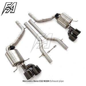 Cho MERCEDES C63 AMG w204 6.2L 2011 2015 điều chỉnh hệ thống ống xả hiệu suất cao catback ống xả điện tử van muffler - Product Image 5