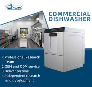 Máquina lavavajillas comercial inteligente Fuente de energía eléctrica incorporada de acero inoxidable para uso doméstico y hotelero - Product Image 2