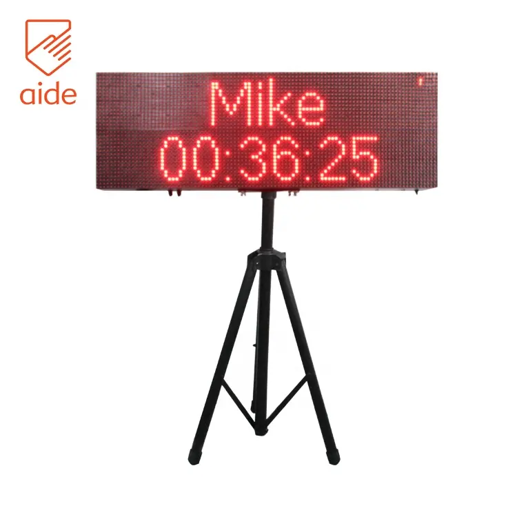 Aide Draadloze Uhf Rfid Sport Marathon Race Timing Systeem Met Led Scherm