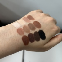 Nouvelle palette de fards à paupières mats en plastique beurré de luxe à haute pigmentation, 12 couleurs
