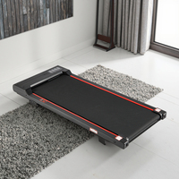 Tapis de marche multifonctionnel avec base ferme anti-vibration pour usage domestique et commercial