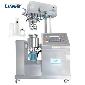 5 10 L Hand Cream Vacuum Emulsifier Homogeneous Laboratory Use Ointment Mixing Homogenizing Machine High Shear Emulsifying Tank