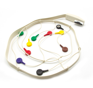 Mortara H12 X12 Telemetría 10 derivaciones Snap End Código IEC 9293-017-50 9293-017-51 Holter ECG Cable Leadwires Consumibles médicos - Product Image 2