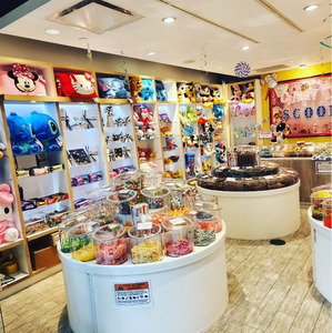 Диспенсер для сыпучих продуктов круглой формы от китайского производителя, витрина для закусок, контейнер для кофейных зерен, с мерным совком - Product Image 6