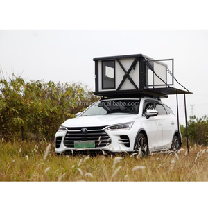 خيمة على السطح 3-4 أشخاص من الألومنيوم للتخييم في الهواء الطلق ، خيمة على السطح بقشرة صلبة ، خيمة على سطح السيارة أعلى المبيعات - Product Image 4