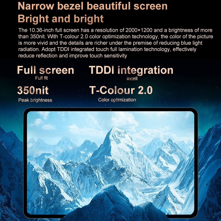 Teclast T40 Pro 4G LTE Tablet PC - 10.4 Inch, 8GB+128GB