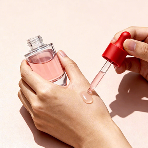 Sérum Huile Visage Éclaircissant à la Vitamine C MLM OEM ODM Marque Privée 30ml, Huile Visage Anti-Âge et Raffermissante à la Rose et au Squalane pour Femmes - Product Image 2