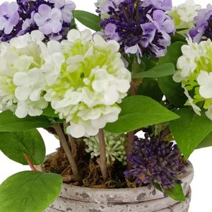 Quality <b>Artificial</b> Flowers Wedding Bridal Bouquet Bunch Set Dried for Indoor Outdoor Decoration - Product Image 3