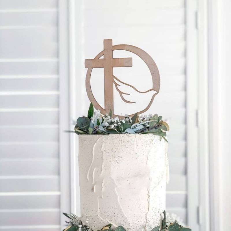 Croix en bois style B pour pigeons.