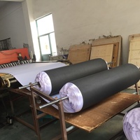Tapis de souris en caoutchouc personnalisé style anime avec impression par sublimation, matériaux bruts, design vierge
