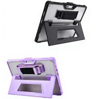 Étui pour Surface Pro9/10/11, tablette et clavier antichoc avec support, housse de protection pouvant être tenue à la main avec emplacement pour stylo