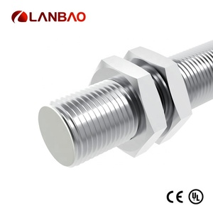 Capteur de proximité inductif 3/4 fils 4 mm PNP NC 10-30 V avec boîtier nickel-cuivre, montage encastré, détection étendue - Product Image 2