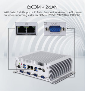 XCY मिनी पीसी औद्योगिक कंप्यूटर कोर i7 4650U DDR3L mSATA SSD Fanless RS232 RS485 <span class=keywords><strong>2</strong></span> लैन वीजीए वाईफ़ाई 4G LTE - Product Image 5