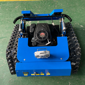 Tondeuse à gazon robotisée multifonctionnelle télécommandée <span class=keywords><strong>électrique</strong></span>, machinerie forestière <span class=keywords><strong>pour</strong></span> coupe-herbe - Product Image 1
