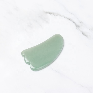 Ensemble Gua Sha en quartz rose naturel et aventurine verte, outil de soin de la peau, rouleau de jade pour le visage et le corps, relaxation musculaire, réduction des rides - Product Image 2