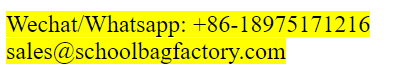 Wholesale Second Hand Used Children School Backpack Bags for Africa