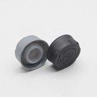 Bouchons à vis en plastique pour bouteilles d'huile moteur, personnalisables en gros, couleurs variées, 38mm, 42mm, 50mm, 56mm, avec bec verseur