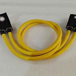 High Quality <b>Bungee</b> Jumping Belt with Double Textile round Latex Loop Cord for Trampoline Long-Life <b>Bungee</b> Cord - Product Image 1