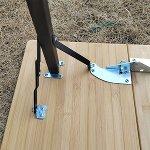 Tavolo <span class=keywords><strong>da</strong></span> Campeggio Pieghevole in Alluminio per Esterni - Leggero ed Ecologico per Escursionismo, Pesca e Giardino - Product Image 6