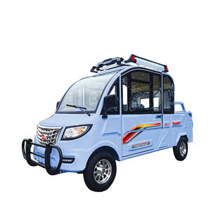 Mini Camioneta Eléctrica Rural de Tracción Trasera Fabricada en China con Batería de Litio, Techo Metálico, Asientos de Cuero y Cámara Trasera - Product Image 1