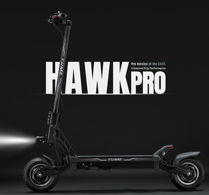 Yume Hawk 1200W * 2 động cơ kép Xe tay ga 70 km/h 60V 25Ah 30Ah Yume E Scooter Yume Hawk Pro điện xe tay ga 3000W * 2 50mph tốc độ tối đa - Product Image 4