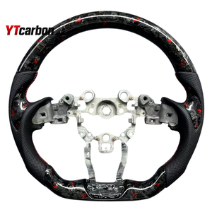 <span class=keywords><strong>พวงมาลัย</strong></span>คาร์บอนไฟเบอร์แท้ YTcarbon <span class=keywords><strong>ส</strong></span>ำหรับ BT-50 ปี 11-18 อะไหล่ตกแต่งภายในรถยนต์ <span class=keywords><strong>ส</strong></span>ไตล์รถแข่ง แบบกำหนดเอง - Product Image 4