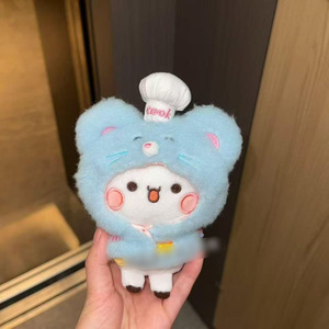 Peluche de pareja Bubu Dudu de 12 cm, llavero, regalo <span class=keywords><strong>para</strong></span> parejas, amuleto, colgante <span class=keywords><strong>para</strong></span> mochila, regalo y accesorios de ropa. - Product Image 1