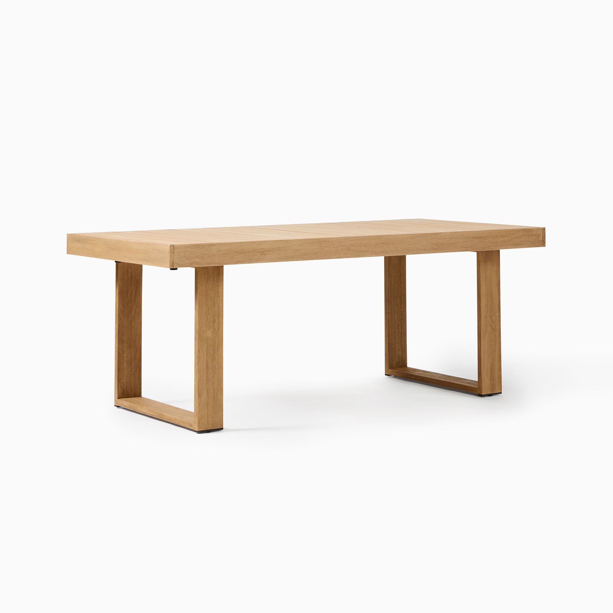 Wholesale Price High Quality Garden Outdoor Furniture Patio Wood Expandable Dining Table
