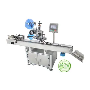 Automatische Labelapplicator Machine Plaksticker Platte Etiketteermachine Auto Platte Etui Etiketteermachine