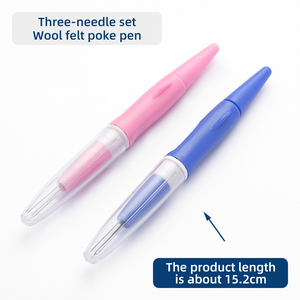 JP yüksek kalite Diy yün keçe pilot kalem yün keçe Poke eğlenceli araçları 3-needles nakış yumruk pilot kalem - Product Image 4